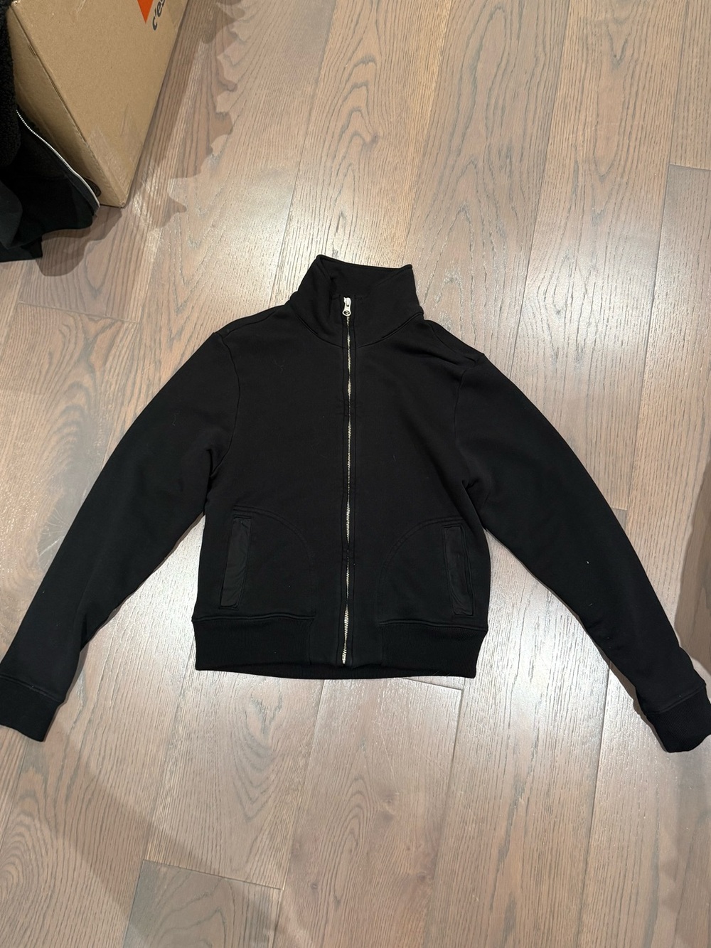 Nili Lotan Black Zip-Up